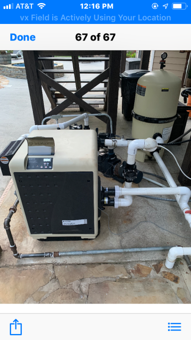 Pentair Heater Installation